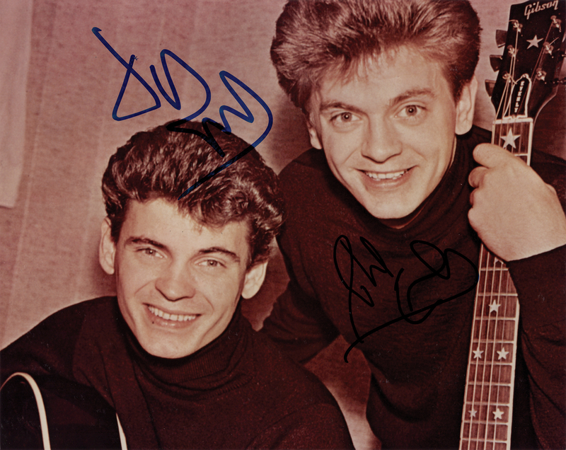 Lot 759 Everly Brothers Signed Photograph