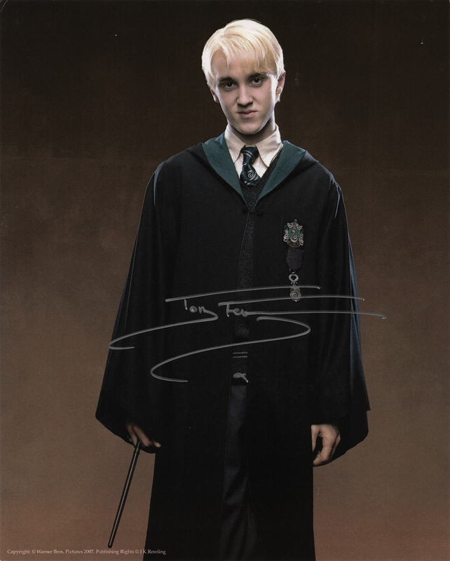 Lot 849 Harry Potter: Tom Felton Signed Photograph