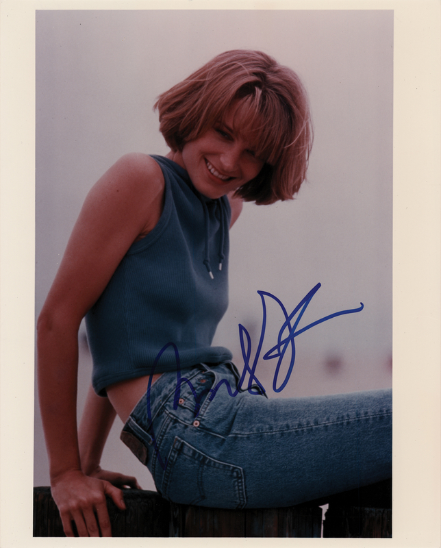 Lot 838 Bridget Fonda Signed Photograph