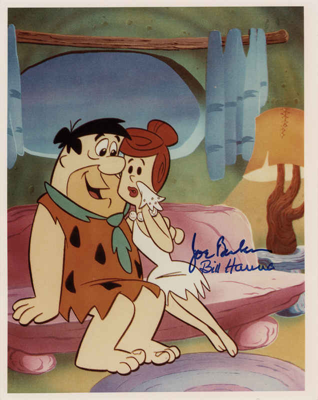 Lot 542 Bill Hanna and Joe Barbera Signed Photograph