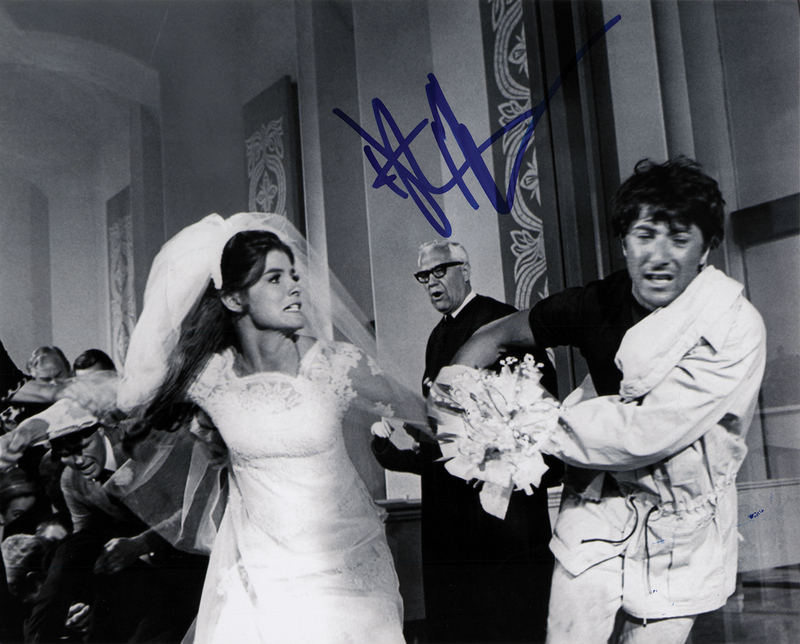 Lot 857 Dustin Hoffman Signed Photograph