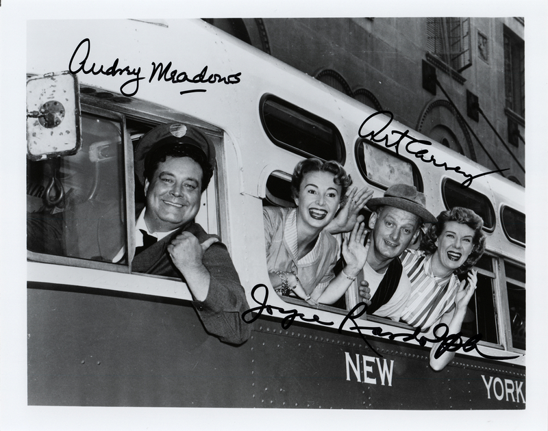 Lot 859 The Honeymooners Signed Photograph