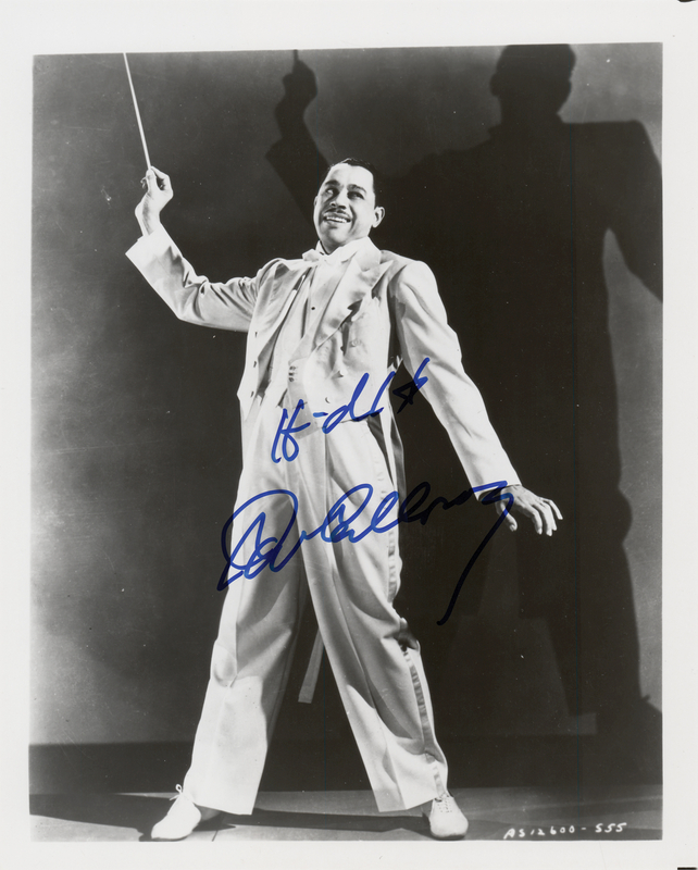 Lot 737 Cab Calloway Signed Photograph