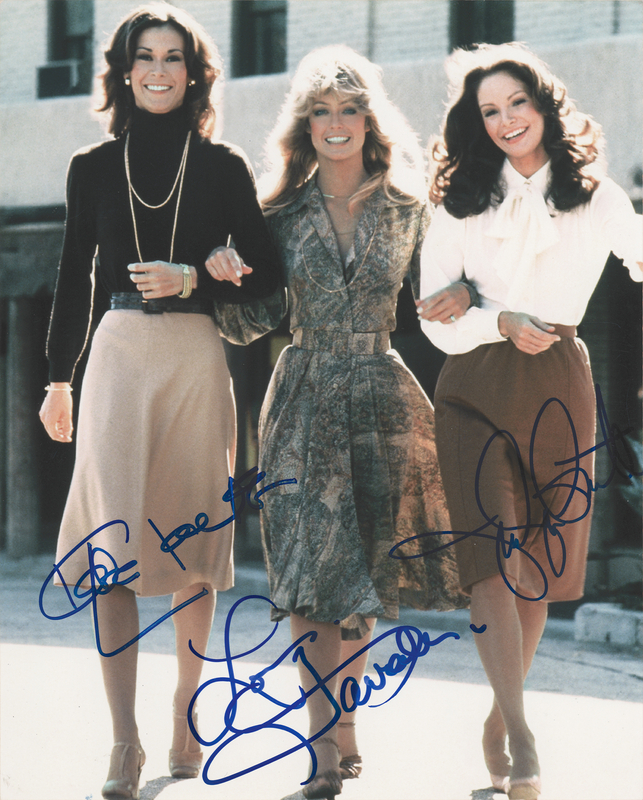 Lot 824 Charlie's Angels Signed Photograph