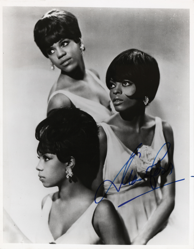 Lot 777 Diana Ross Oversized Signed Photograph