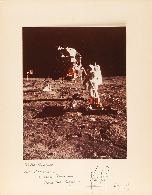 Lot 290 Neil Armstrong Signed Photograph