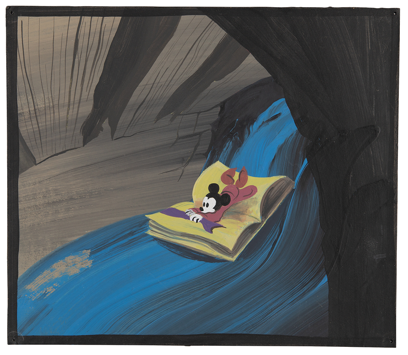 Lot 363 Mickey Mouse concept painting from Fantasia