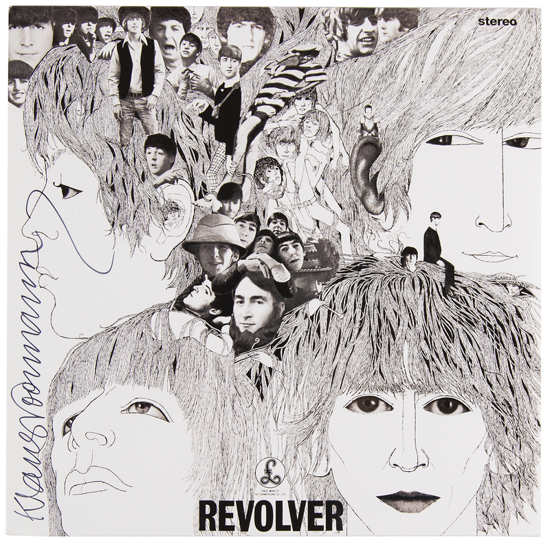 Lot 750 Beatles: Klaus Voormann Signed Album - Revolver