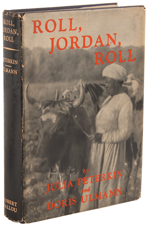 Lot 676 Julia Peterkin and Doris Ulmann: Roll, Jordan, Roll (First Edition)