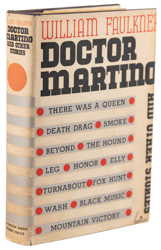 Lot 647 William Faulkner: Doctor Martino (First Edition)