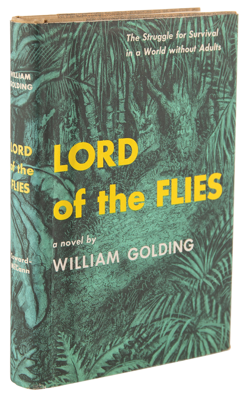 Lot 587 William Golding: Lord of the Flies (First American Edition)