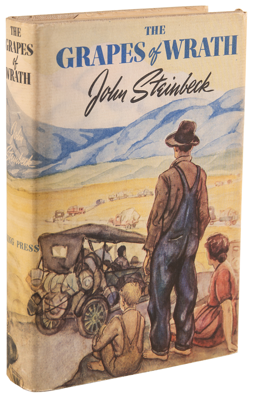 Lot 606 John Steinbeck: The Grapes of Wrath (First Edition)