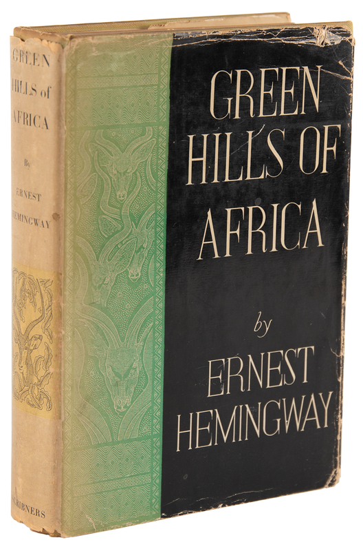 Lot 660 Ernest Hemingway: Green Hills of Africa (First Edition)