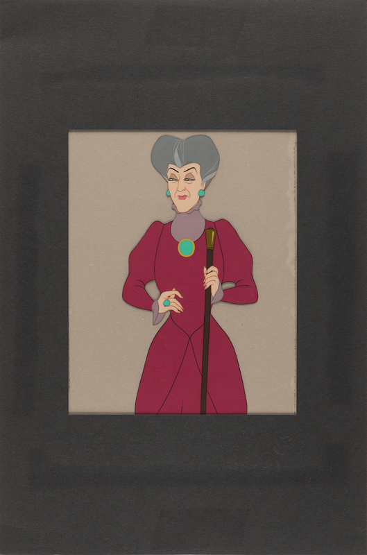 Lot 472 Lady Tremaine production cel from Cinderella