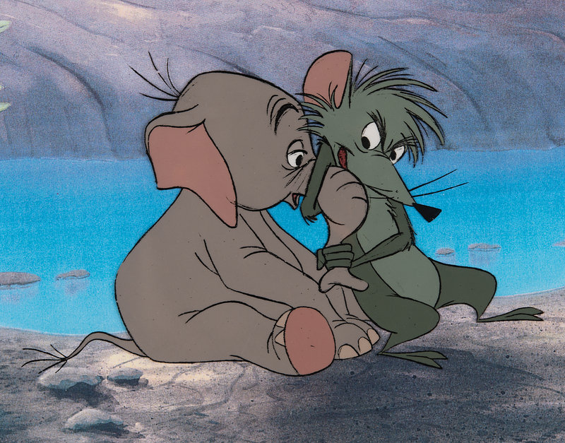 Lot 480 Goliath II and Mouse production cel from Goliath II