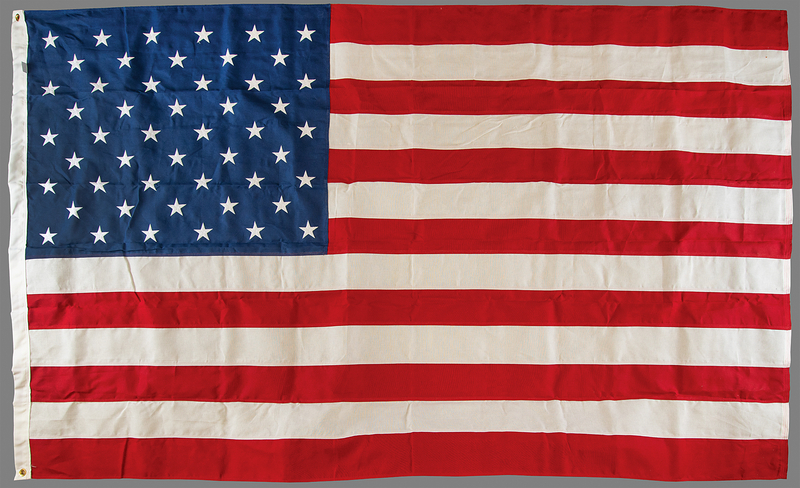 Lot 110 Donald Trump 2025 U.S. Capitol-Flown Inauguration Flag