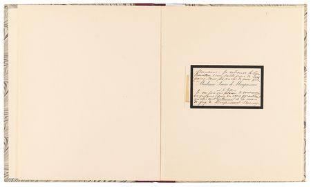 Lot #599 Guy de Maupassant Handwritten Poem - 'Promenade à seize ans' - Image 3