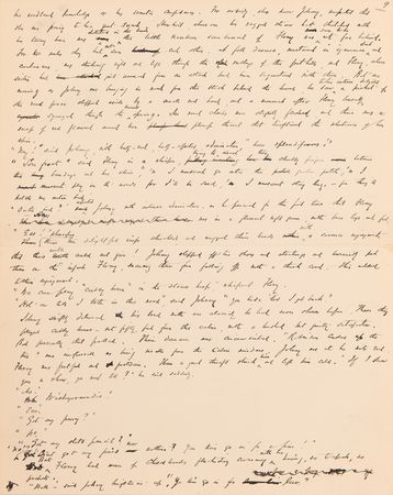 Lot #589 Bret Harte Autograph Manuscript Signed for The Youngest Prospector in Calaveras - Image 10
