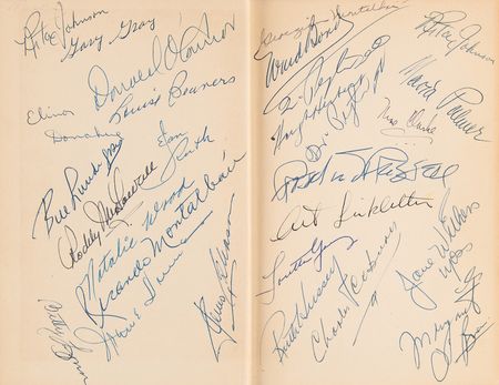 Lot #858 Hollywood Stars Signed Book - The Ear of God, with Natalie Wood, Ricardo Montalban, and Rosalind Russell - Image 2