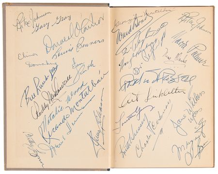 Lot #858 Hollywood Stars Signed Book - The Ear of God, with Natalie Wood, Ricardo Montalban, and Rosalind Russell - Image 4