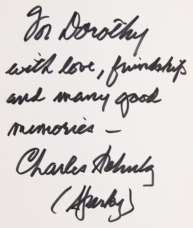 Lot #547 Charles Schulz Signed Book - 40 Years Life and Art - Image 2