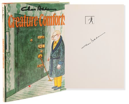 Lot #415 Charles Addams Signed Book - Creature Comforts - Image 1