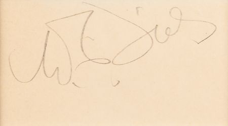 Lot #836 W. C. Fields and Mae West Signatures - Image 3