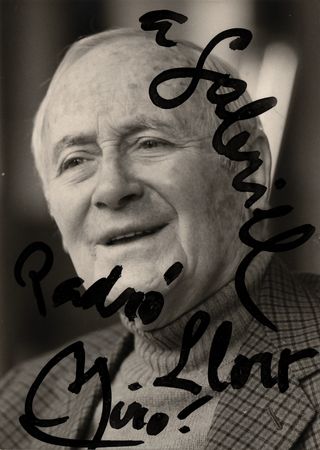 Lot #330 Joan Miro Signed Photograph - Image 1