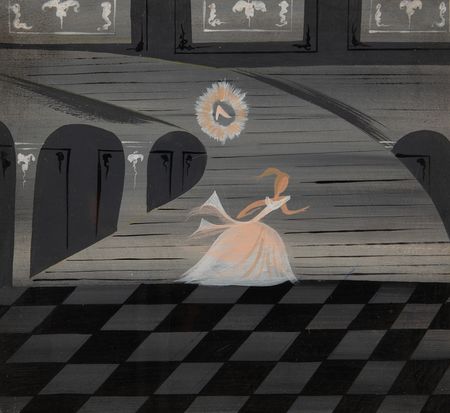Lot #392 Mary Blair concept painting for Cinderella - Image 1