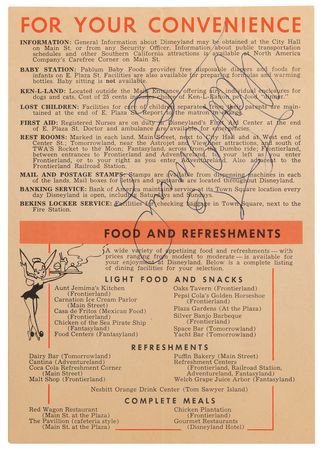 Lot #346 Walt Disney Signed 'Welcome to Disneyland' Brochure - Image 2