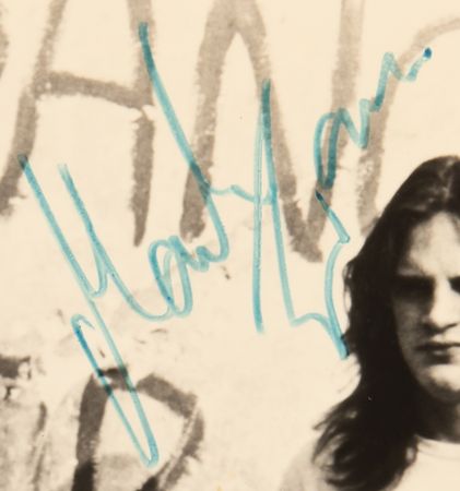 Lot #708 AC/DC Early Signed Publicity Photograph (ca. 1976) - Image 4