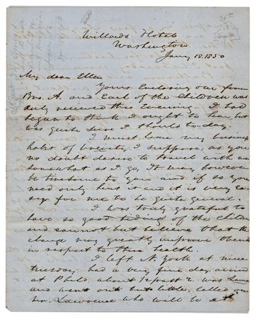 Lot #103 [Zachary Taylor] James T. Ames Autograph Letter Signed - Image 2