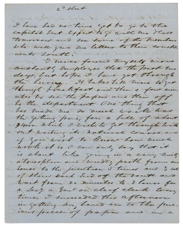 Lot #103 [Zachary Taylor] James T. Ames Autograph Letter Signed - Image 5