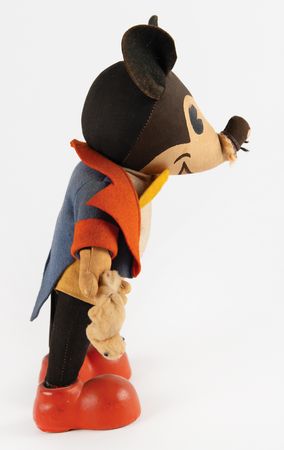 Lot #428 Mickey Mouse and Minnie Mouse (2) Dolls by Knickerbocker Toy Co. (c. 1930s) - Image 4