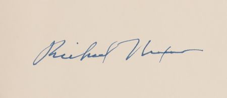 Lot #80 Richard Nixon Signed Book - Memoirs - Image 2