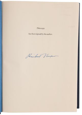 Lot #80 Richard Nixon Signed Book - Memoirs - Image 4
