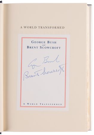 Lot #52 Four Presidents (5) Signed Books - Bush, Carter, Ford, and Nixon - Image 3