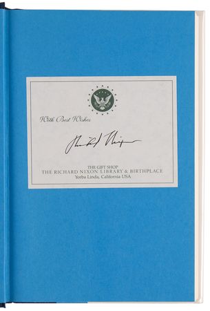 Lot #52 Four Presidents (5) Signed Books - Bush, Carter, Ford, and Nixon - Image 6