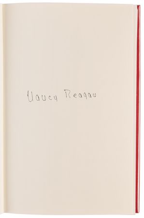 Lot #45 First Ladies (3) Signed Books - Bush, Carter, and Reagan - Image 4