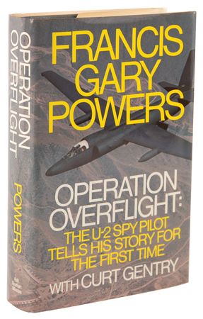 Lot #210 Francis Gary Powers Signed Book - Operation Overflight - Image 3