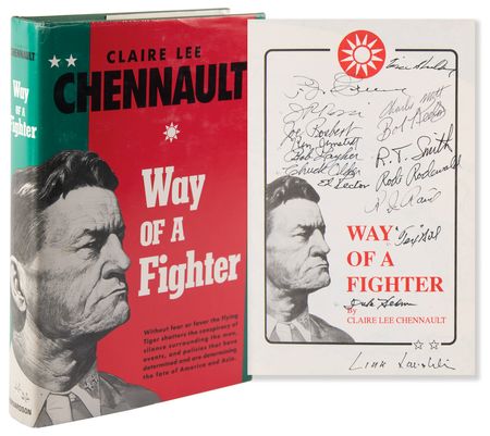 Lot #248 Flying Tigers (16) Signed Book - Way of a Fighter (Ltd. E. #443/1500) - Image 1