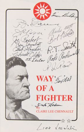 Lot #248 Flying Tigers (16) Signed Book - Way of a Fighter (Ltd. E. #443/1500) - Image 2