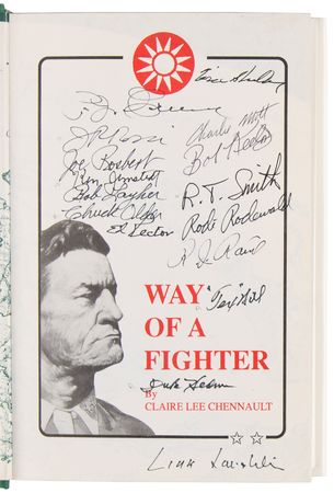 Lot #248 Flying Tigers (16) Signed Book - Way of a Fighter (Ltd. E. #443/1500) - Image 4