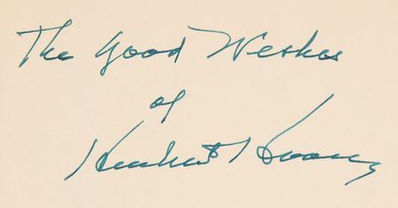 Lot #66 Herbert Hoover Signed Book - Addresses Upon the American Road, 1950–1955 - Image 2