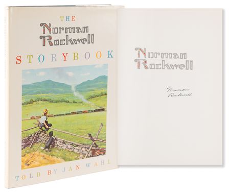 Lot #335 Norman Rockwell Signed Book - The Norman Rockwell Storybook - Image 1