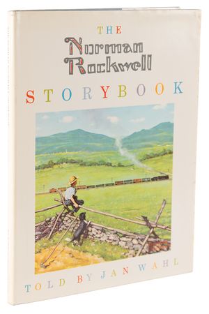 Lot #335 Norman Rockwell Signed Book - The Norman Rockwell Storybook - Image 3