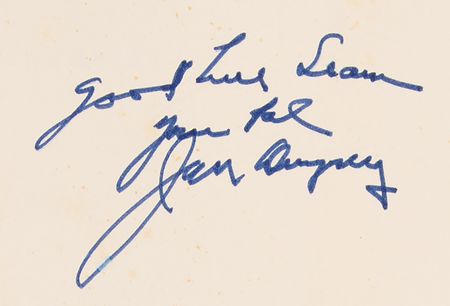 Lot #919 Jack Dempsey Signed Book - Dempsey - Image 2