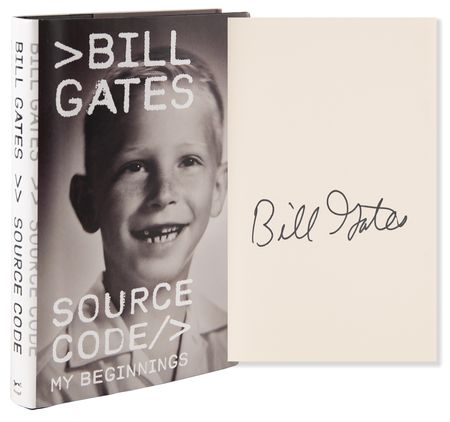 Lot #173 Bill Gates Signed Book - Source Code - Image 1