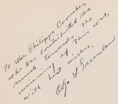 Lot #249 Flying Tigers: Olga Greenlaw Signed Book - The Lady and the Tigers - Image 2