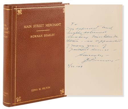 Lot #207 J. C. Penney Signed Book - Main Street